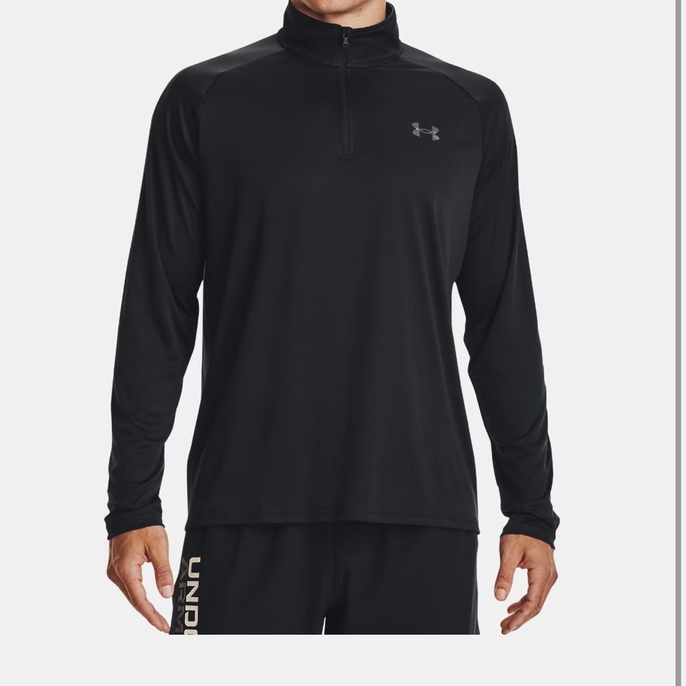 Under Armour men’s black shirt long sleeve  Quarter-Zip Pullover